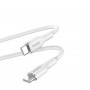 Puro ICON Soft USB-C-auf-USB-C-Kabel PUR671, 1,5 m, Weiß
