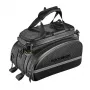 Rockbros A6-6 Fahrrad-Gepäckträgertasche, 35 l, mit ausklappbaren Taschen, schwarz