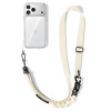 Tech-Protect C9S Rope Crossbody Handy-Trageband, Nylon, 91–140 cm, Desert Beige