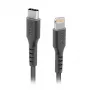 SBS TECABLELIGTC1K USB-C-auf-Lightning-Kabel, 1 m, Schwarz