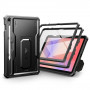Tech-Protect Kevlar Pro Tablet-Hülle für Samsung Galaxy Tab S9 11.0 / S10 FE / S10 Lite 10.9 (X710 / X716B / X520 / X526 / X400 / X406B), Schwarz
