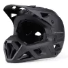 Wozinsky Full-Face-Fahrradhelm mit abnehmbarem Visier, 60-62 cm, schwarz