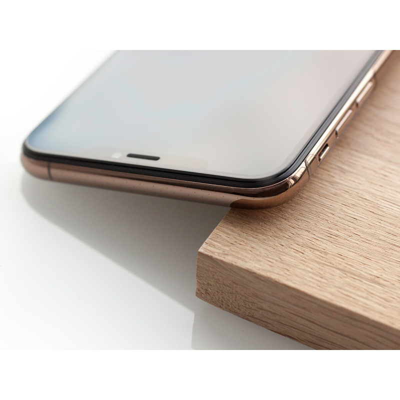 3MK HardGlass Max Displayschutzfolie aus gehärtetem Glas für Apple iPhone 14 Pro Max, 3MK3930, schwarz