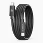 Orico TBZ5-10-BK USB4-Kabel kompatibel mit Thunderbolt 5, 80Gbps, 240W, USB-C auf USB-C, 1 m, Schwarz