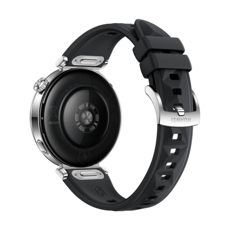 Huawei Watch GT 5 Active 41 mm GPS Smartwatch, schwarzes Fluoroelastomer-Armband