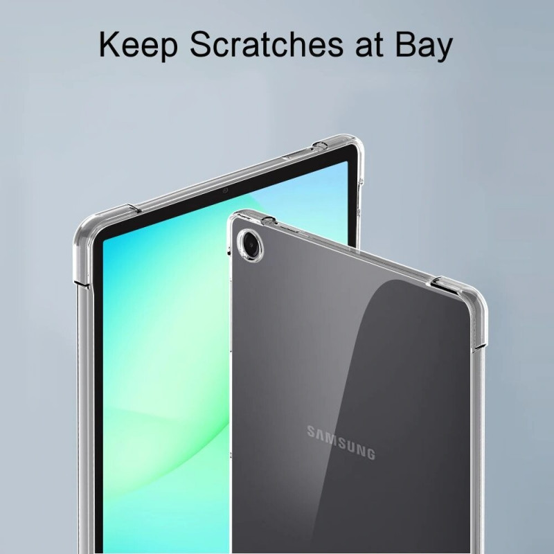 Tech-Protect FlexAir Tablet-Hülle für Samsung Galaxy Tab A9 / A11 8.7 (X110 / X115 / X133 / X135), transparent