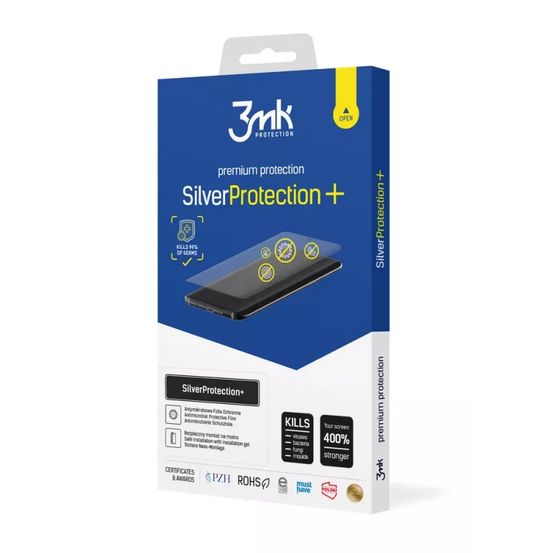 3MK Silver Protect+ antibakterielle Displayschutzfolie für Google Pixel 6a