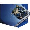 3MK Lens Protection Pro Apple iPhone 13 Pro / 13 Pro Max Kameraobjektivschutzglas, graphitgrau