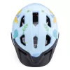 Wozinsky Kinder-MTB-Fahrradhelm mit abnehmbarem Visier, Größe XS (48-52 cm), hellblau
