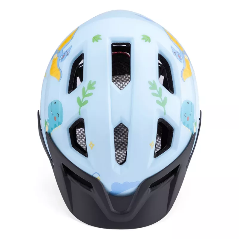 Wozinsky Kinder-MTB-Fahrradhelm mit abnehmbarem Visier, Größe XS (48-52 cm), hellblau