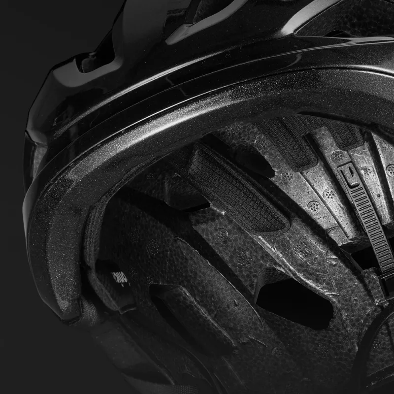 Rockbros LK-67 Jugend-Fahrradhelm mit abnehmbarem Visier, 54-58 cm, schwarz