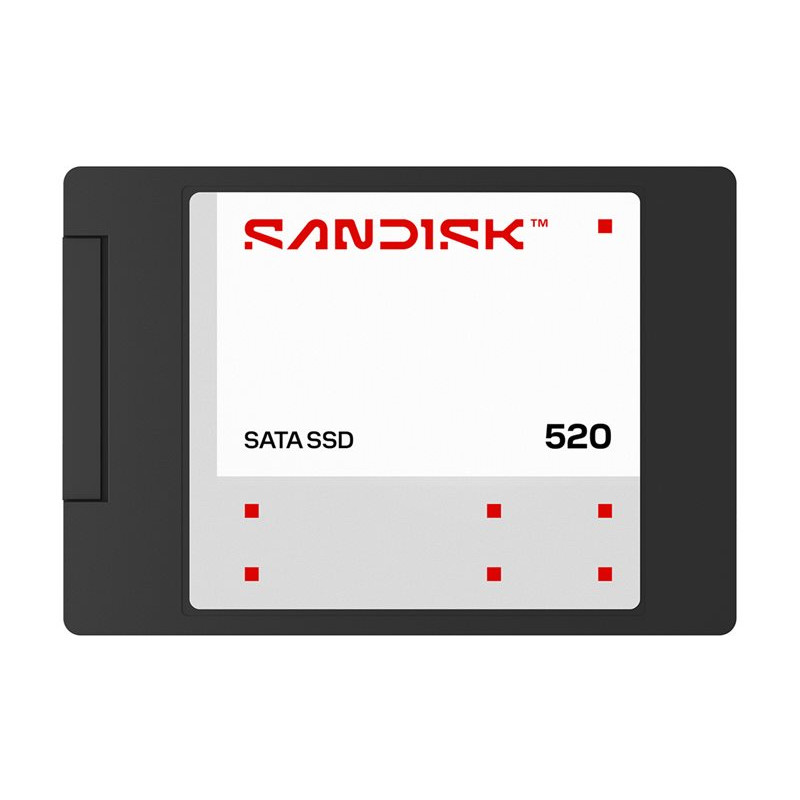 SanDisk 520 SSD 500 GB, 2,5", SATA III, intern