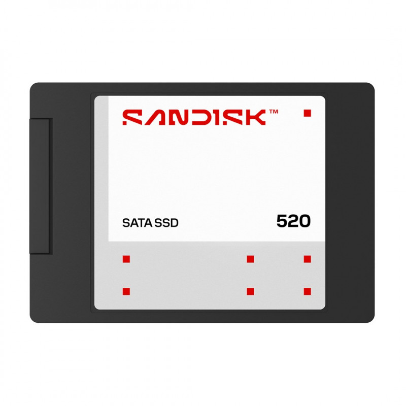 SanDisk 520 SSD 500 GB, 2,5", SATA III, intern