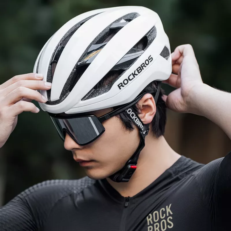 Rockbros LK-79 Fahrradhelm 58–62 cm, Weiß