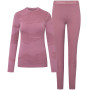 Viking Gasher Lady Set Merino Damen-Unterwäsche, Pink, S