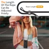 Hurtel Samsung Galaxy A37 5G TPU-Hülle mit Kartenhalter und Umhängeband, schwarz