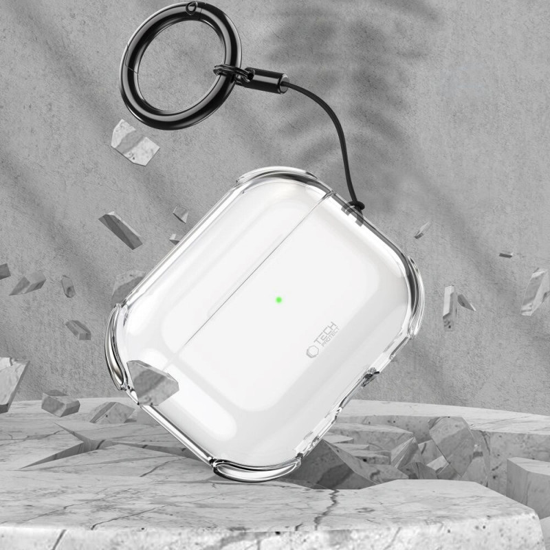 Tech-Protect Bounce Hülle für Apple AirPods Pro 3, Clear
