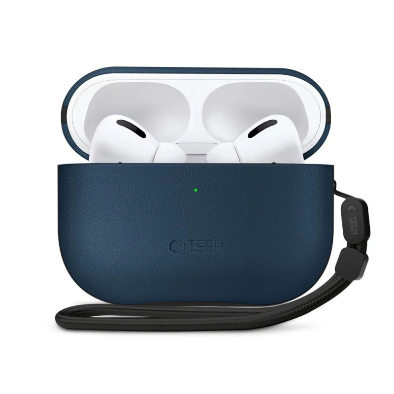 Tech-Protect NaturalFit Hülle für Apple AirPods Pro 3, Navy Blue