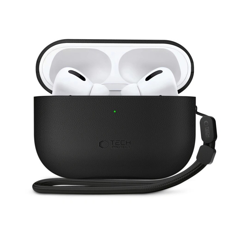 Tech-Protect NaturalFit Hülle für Apple AirPods Pro 3, Schwarz