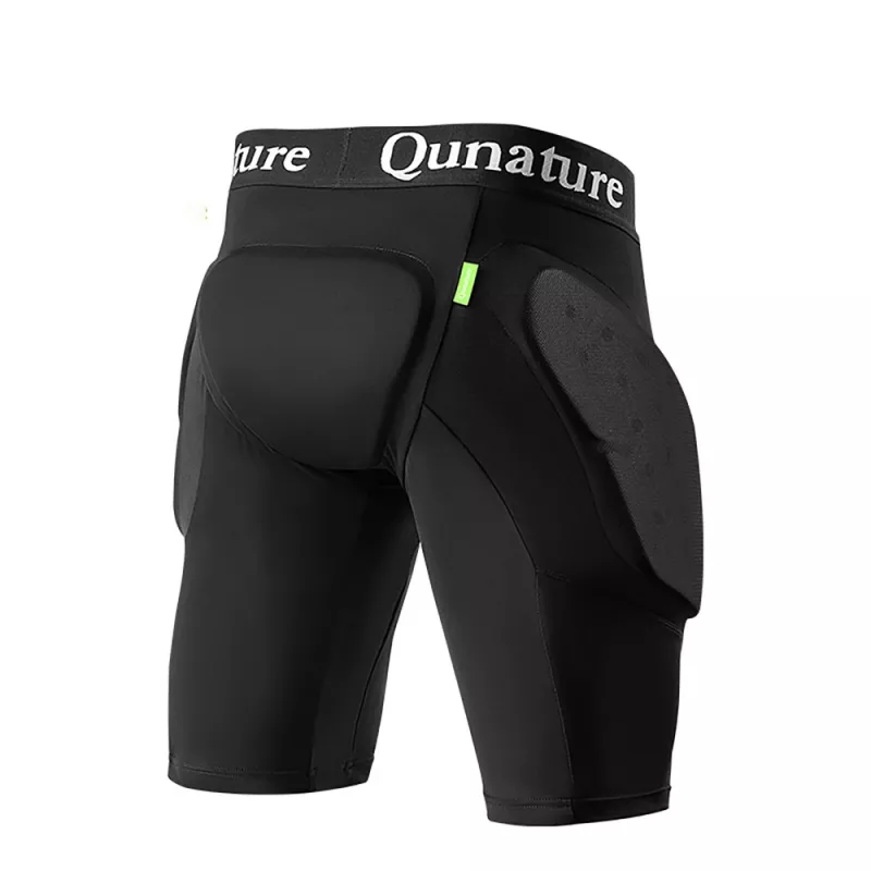 Qunature Ski-Hüftprotektoren Basic M für Ski, Snowboard und Schlittschuhe, Schwarz