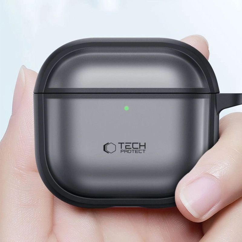 Tech-Protect Magmat Hülle für Apple AirPods Pro 3, mattes Schwarz