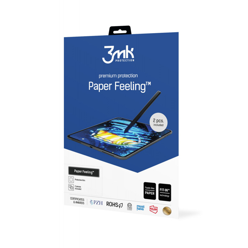 3MK Paper Feeling Displayschutzfolie für Samsung Galaxy Tab S7 FE 12.4" (2 Stück) (3MK2380)