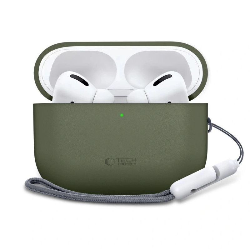 Tech-Protect Silikonhülle Apple AirPods Pro 3 Olive Green
