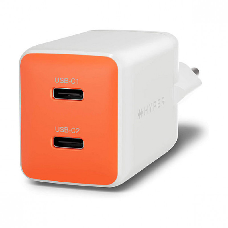 Targus Hyper HyperJuice Flex 45W GaN-Ladegerät HJ1201OGEU, orange