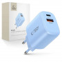 Tech-Protect NCA30 USB-A, USB-C Netzteil PD 30W / QC3.0 Baby Blue