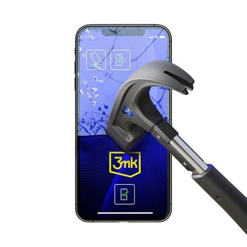 3MK FlexibleGlass Apple iPhone 16e / 14 / 13 / 13 Pro Displayschutz aus Hybridglas
