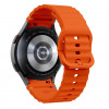 Tech-Protect Silikon-Sportarmband für Samsung Galaxy Watch 4/5/5 Pro/6/7/FE, Orange