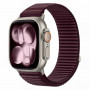 Tech-Protect NylonLoop Armband für Apple Watch 8 / 9 / 10 / 11 / 12 / SE (40 / 41 / 42 mm), Deep Burgundy