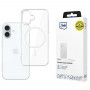 3MK MagCase MagSafe Apple iPhone 16 Plus, Transparent