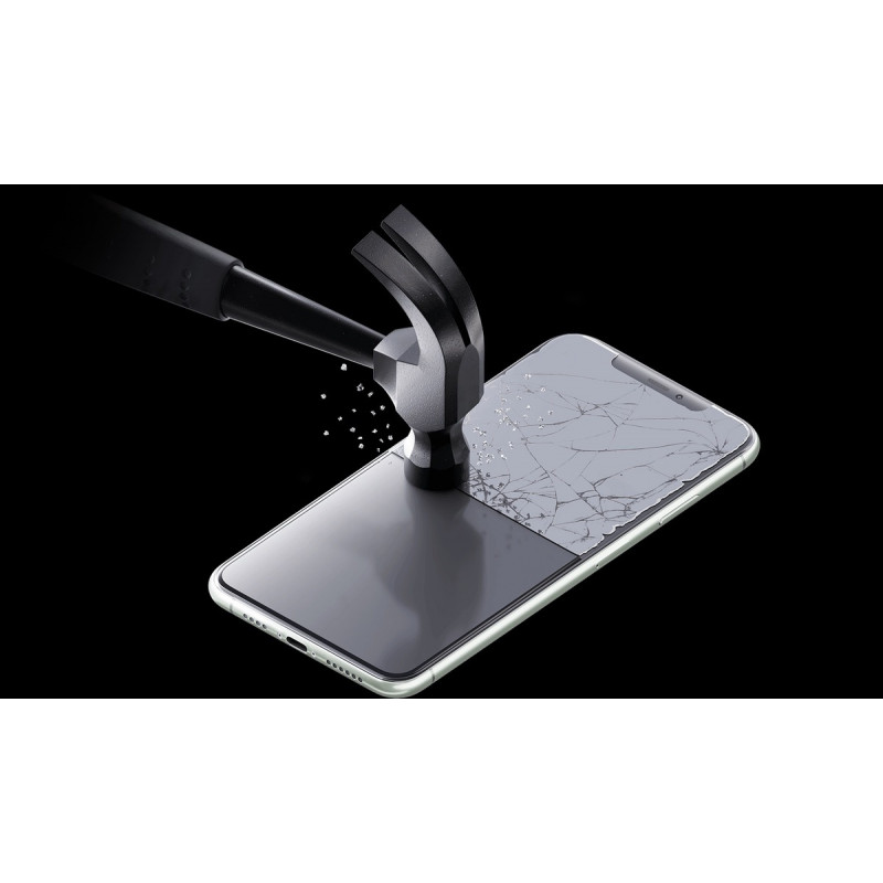 3MK NeoGlass Verbundglas Displayschutzfolie für Samsung Galaxy S21, schwarz