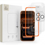 Tech-Protect Easy Set+ Panzerglas-Set für Apple iPhone 18 Pro Display und Kamera, Clear (3 Stk.)