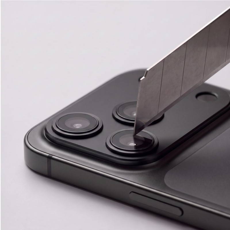 Tech-Protect Camfull Fit+ Kamerabdeckung für Apple iPhone 18 Pro Max, Schwarz