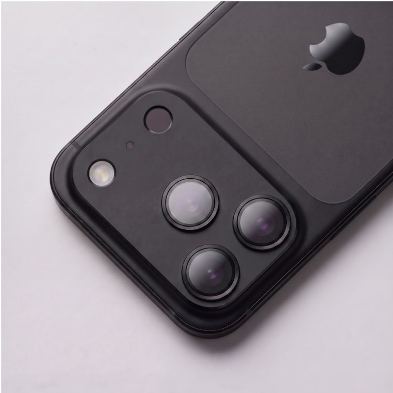 Tech-Protect Camfull Fit+ Kamerabdeckung für Apple iPhone 18 Pro Max, Schwarz