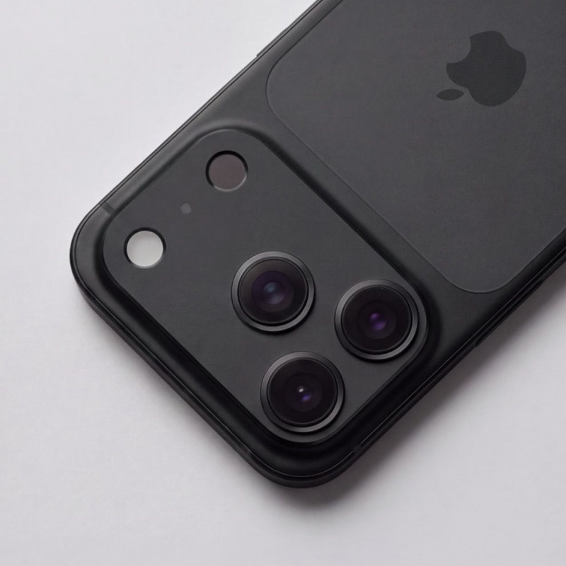Tech-Protect Camalloy Fit+ Kamerabdeckung für Apple iPhone 18 Pro, Schwarz