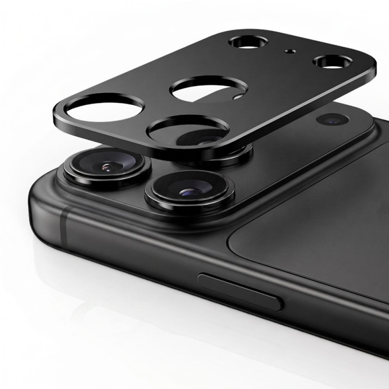 Tech-Protect Camalloy Fit+ Kamerabdeckung für Apple iPhone 18 Pro Max, Schwarz