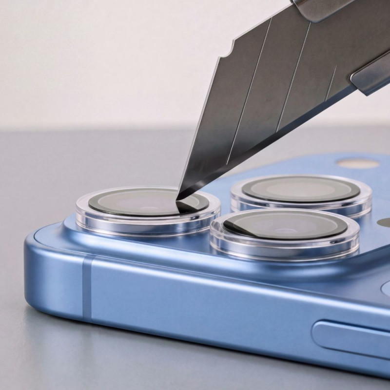 Tech-Protect Camring Fit+ Kamerabdeckung für Apple iPhone 18 Pro / 18 Pro Max, transparent