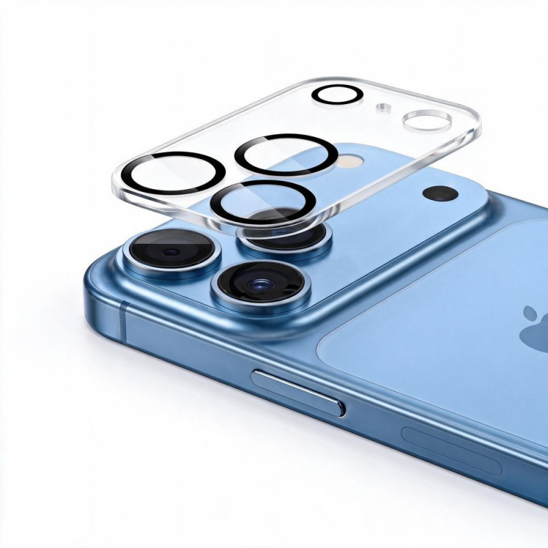 Tech-Protect Cam Fit+ Kamerabdeckung für Apple iPhone 18 Pro Max, transparent