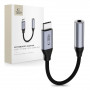 Tech-Protect Ultraboost USB-C auf 3,5 mm Mini-Klinke DAC Adapter, Iron Grey