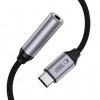 Tech-Protect Ultraboost USB-C auf 3,5 mm Mini-Klinke DAC Adapter, Iron Grey