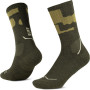 Buff Merino MW Crew Socken MWC2, Beetle Green, L
