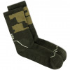 Buff Merino MW Crew Socken MWC2, Beetle Green, L