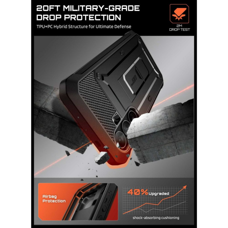 Supcase Unicorn Beetle Pro Hülle für Samsung Galaxy S26 FE, Schwarz