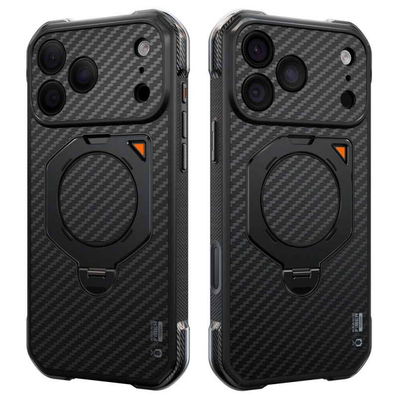 Supcase UB Aero MagSafe Aramid Hülle für Apple iPhone 17 Pro Max / 18 Pro Max, Schwarz