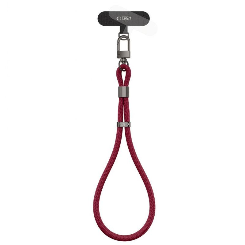 Tech-Protect C11S Rope Handgelenkband, Burgundy Wine