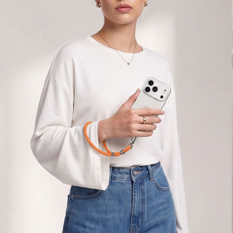 Tech-Protect C11S Rope Handgelenkschlaufe, Cosmic Orange
