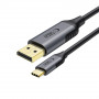 Tech-Protect UltraBoost USB-C-auf-DisplayPort-1.4-Kabel, 8K 60Hz, 180 cm, Schwarz